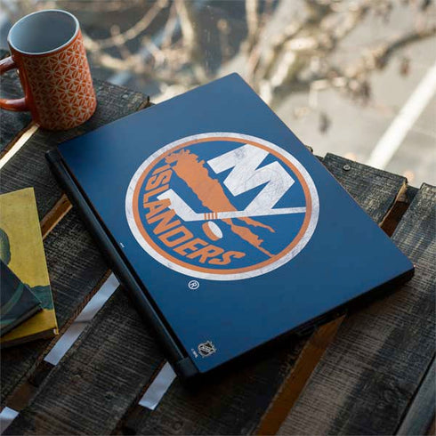NHL New York Islanders Distressed MSI GS65 Stealth Laptop Skin