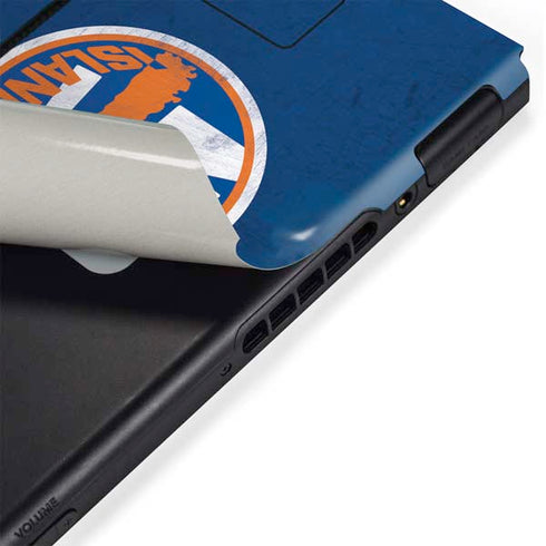 NHL New York Islanders Distressed Nintendo Switch Bundle Skin