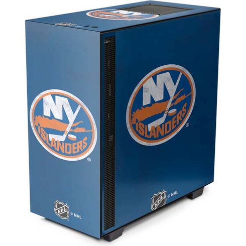 NHL New York Islanders Distressed NZXT H510 Compact ATX Mid-Tower Case Skin