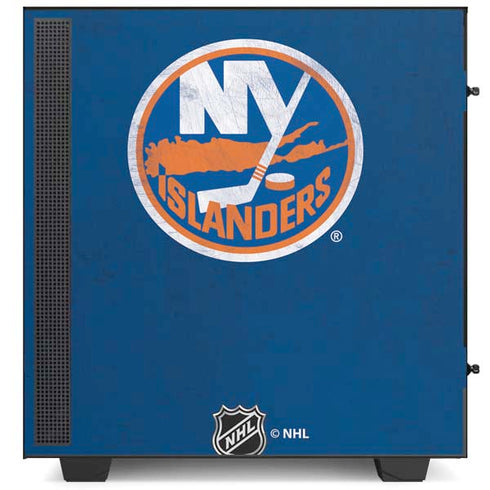 NHL New York Islanders Distressed NZXT H510 Compact ATX Mid-Tower Case Skin