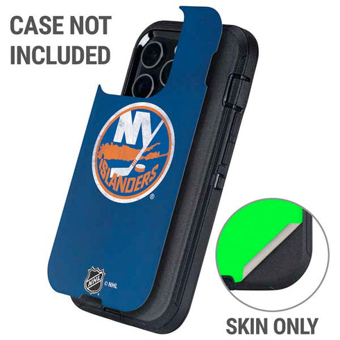 NHL New York Islanders Distressed Otterbox Defender iPhone Skin