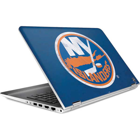 NHL New York Islanders Distressed HP Pavilion Skin
