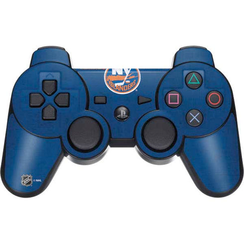 NHL New York Islanders Distressed PS3 Dual Shock wireless controller Skin