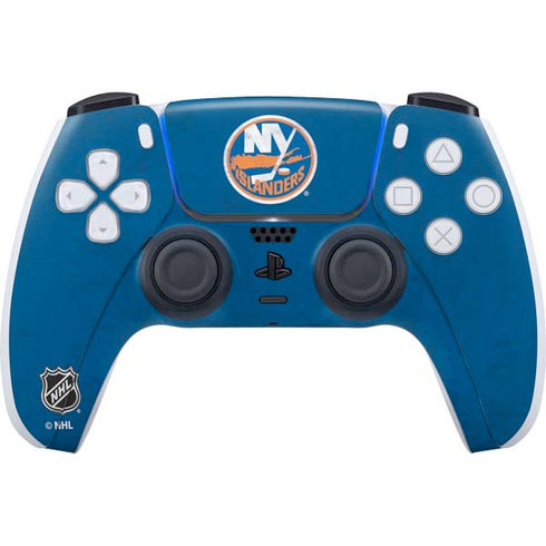 NHL New York Islanders Distressed PS5 Controller Skin