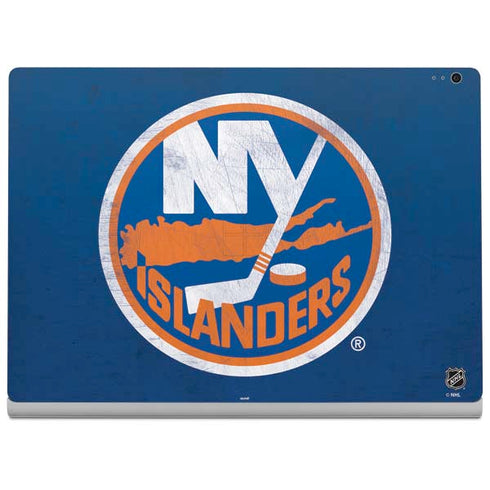 NHL New York Islanders Distressed Surface Book 2 13.5in Skin