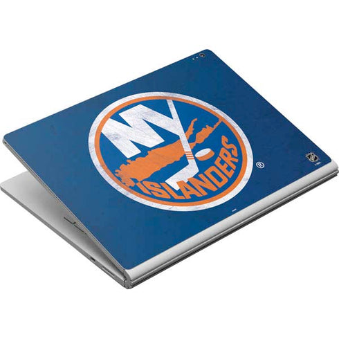 NHL New York Islanders Distressed Surface Book Skin