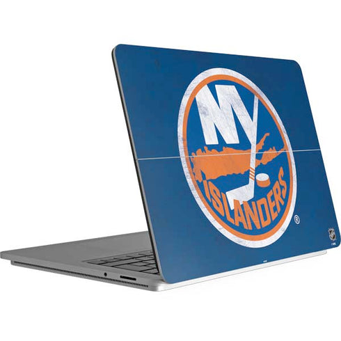 NHL New York Islanders Distressed Surface Laptop Studio Skin