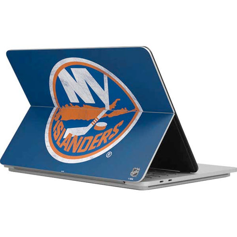 NHL New York Islanders Distressed Surface Laptop Studio Skin
