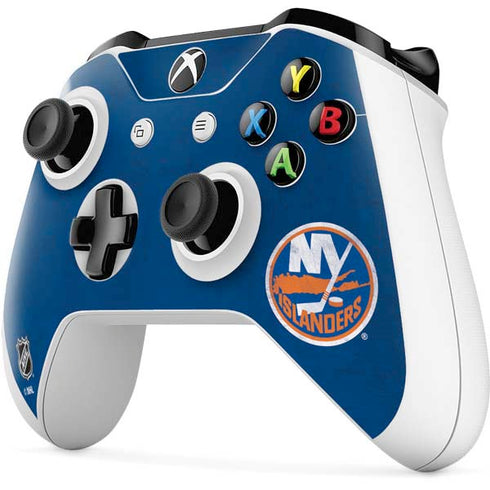 NHL New York Islanders Distressed Xbox One S Controller Skin