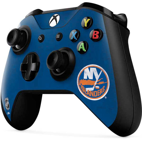 NHL New York Islanders Distressed Xbox One X Controller Skin