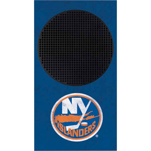NHL New York Islanders Distressed Xbox Series S Console Skin