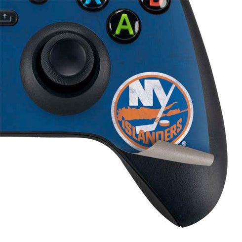 NHL New York Islanders Distressed Xbox Series X Controller Skin