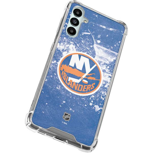 NHL New York Islanders Frozen Galaxy A15 5G Clear Case