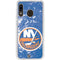 NHL New York Islanders Frozen Galaxy A20 Clear Case