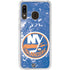 NHL New York Islanders Frozen Galaxy A20 Clear Case