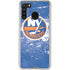 NHL New York Islanders Frozen Galaxy A21 Clear Case