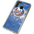 NHL New York Islanders Frozen Galaxy A21 Clear Case