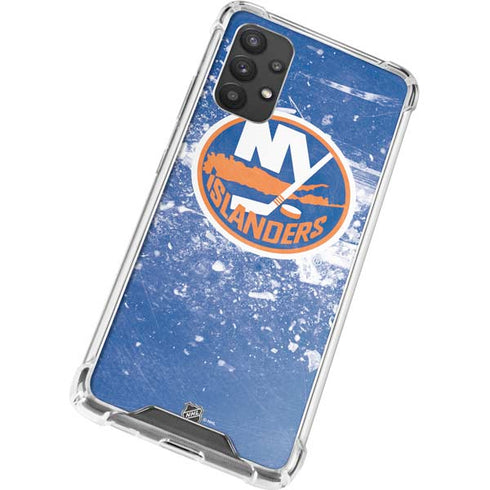 NHL New York Islanders Frozen Galaxy A32 5G Clear Case
