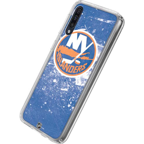 NHL New York Islanders Frozen Galaxy A50 Clear Case