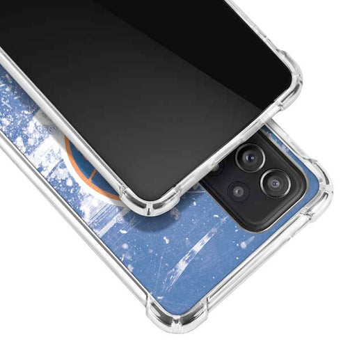 NHL New York Islanders Frozen Galaxy A52 5G Clear Case