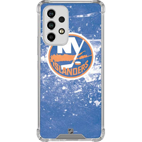 NHL New York Islanders Frozen Galaxy A53 5G Clear Case