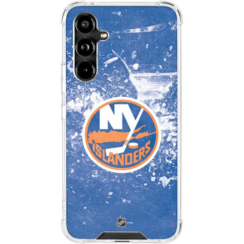 NHL New York Islanders Frozen Galaxy A54 5G Clear Case