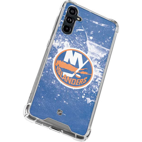 NHL New York Islanders Frozen Galaxy A54 5G Clear Case