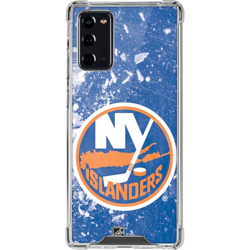 NHL New York Islanders Frozen Galaxy Note20 5G Clear Case
