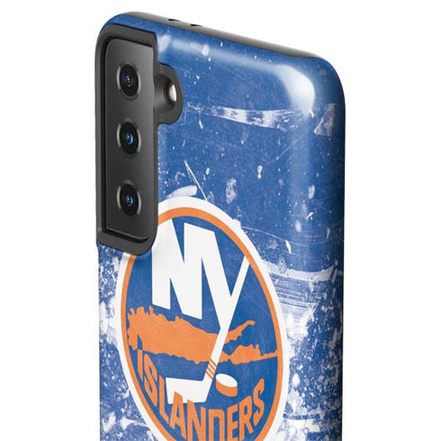 NHL New York Islanders Frozen Galaxy S21 FE Pro Case
