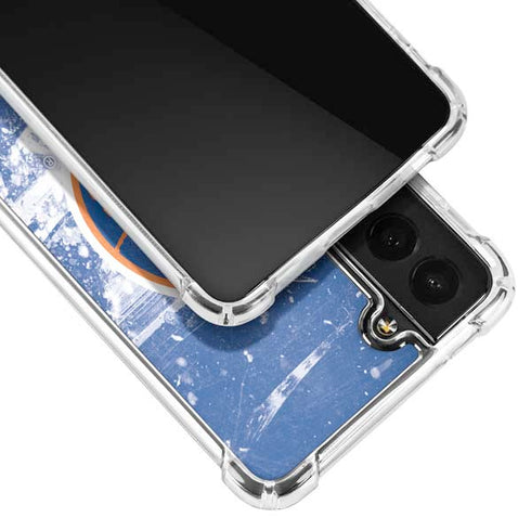 NHL New York Islanders Frozen Galaxy S22 Plus Clear Case