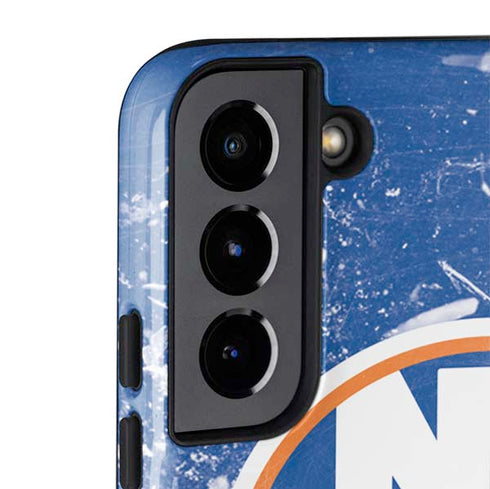 NHL New York Islanders Frozen Galaxy S22 Plus Pro Case