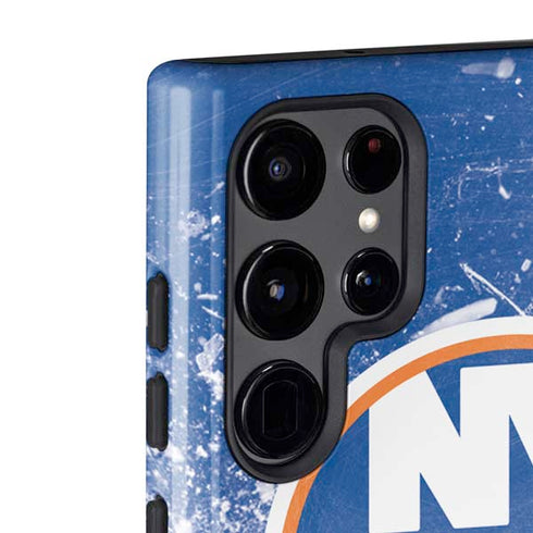 NHL New York Islanders Frozen Galaxy S22 Ultra Pro Case