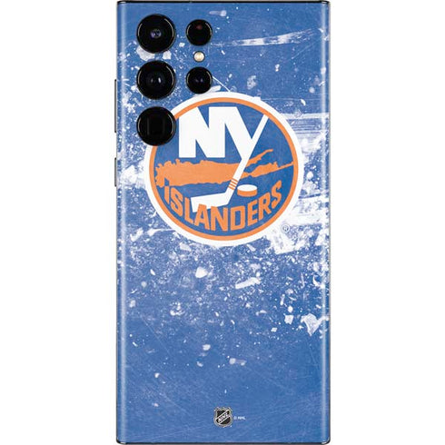 NHL New York Islanders Frozen Galaxy S22 Ultra Skin