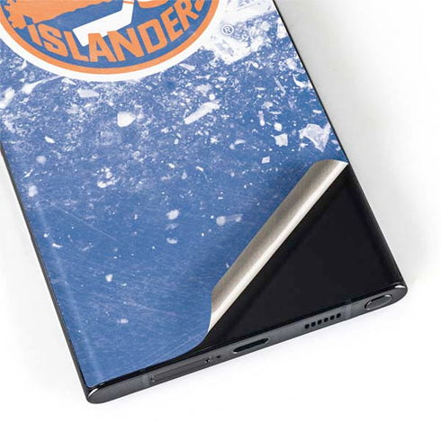 NHL New York Islanders Frozen Galaxy S22 Ultra Skin