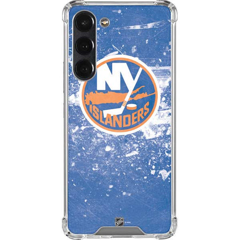 NHL New York Islanders Frozen Galaxy S23 Plus Clear Case
