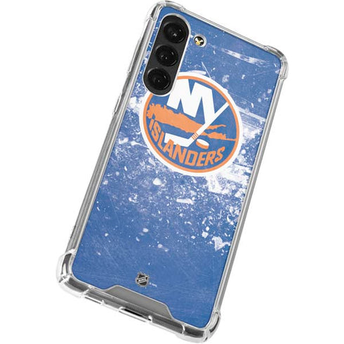 NHL New York Islanders Frozen Galaxy S23 Plus Clear Case