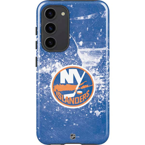 NHL New York Islanders Frozen Galaxy S23 Plus Pro Case