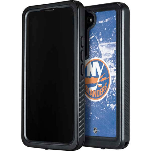 NHL New York Islanders Frozen Galaxy S23 Plus Waterproof Case
