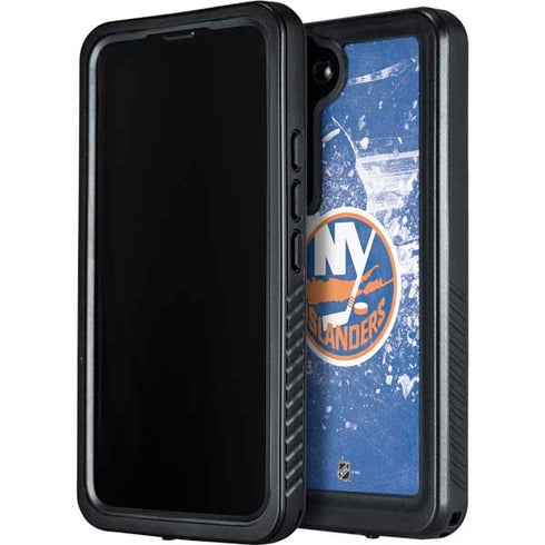 NHL New York Islanders Frozen Galaxy S23 Waterproof Case