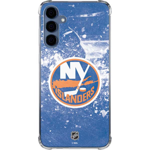 NHL New York Islanders Frozen Galaxy S24 Clear Case
