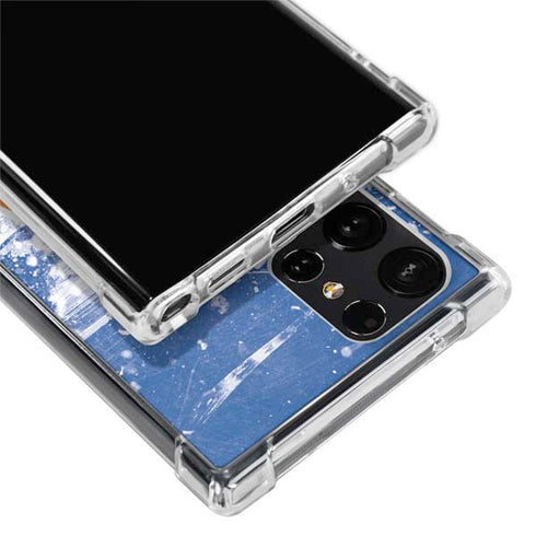NHL New York Islanders Frozen Galaxy S24 Ultra Clear Case