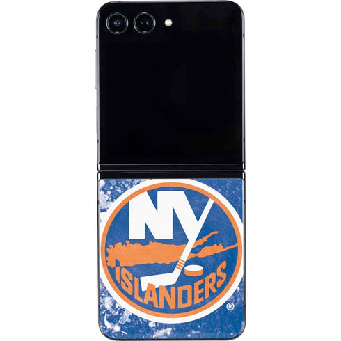 NHL New York Islanders Frozen Galaxy Z Flip5 5G Skin