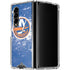 NHL New York Islanders Frozen Galaxy Z Fold4 5G Clear Case
