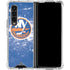 NHL New York Islanders Frozen Galaxy Z Fold4 5G Clear Case