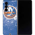 NHL New York Islanders Frozen Galaxy Z Fold4 5G Skin