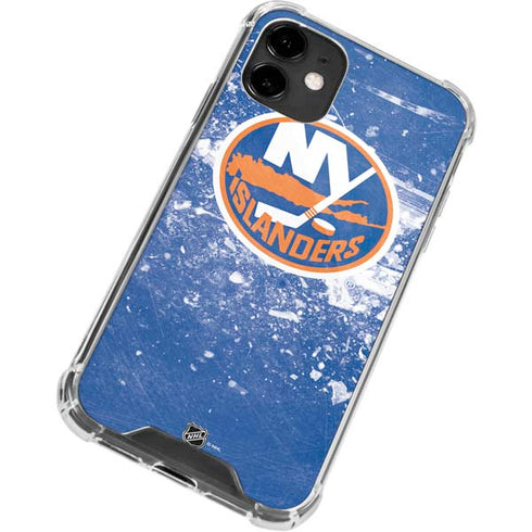 NHL New York Islanders Frozen iPhone 12 Mini Clear Case