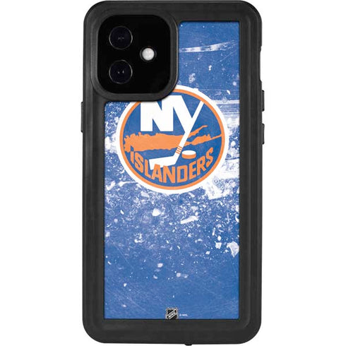NHL New York Islanders Frozen iPhone 12 Mini Waterproof Case
