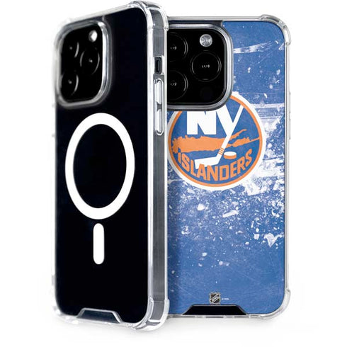 NHL New York Islanders Frozen iPhone 15 Pro MagSafe Case