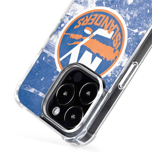 NHL New York Islanders Frozen iPhone 15 Pro MagSafe Case