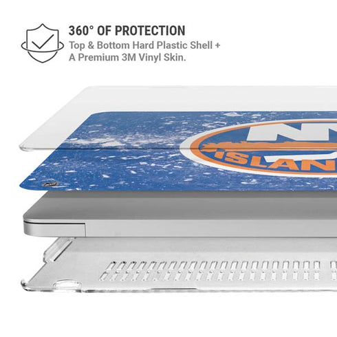 NHL New York Islanders Frozen MacBook Air 13in M1 (2021) Case plus Skin
